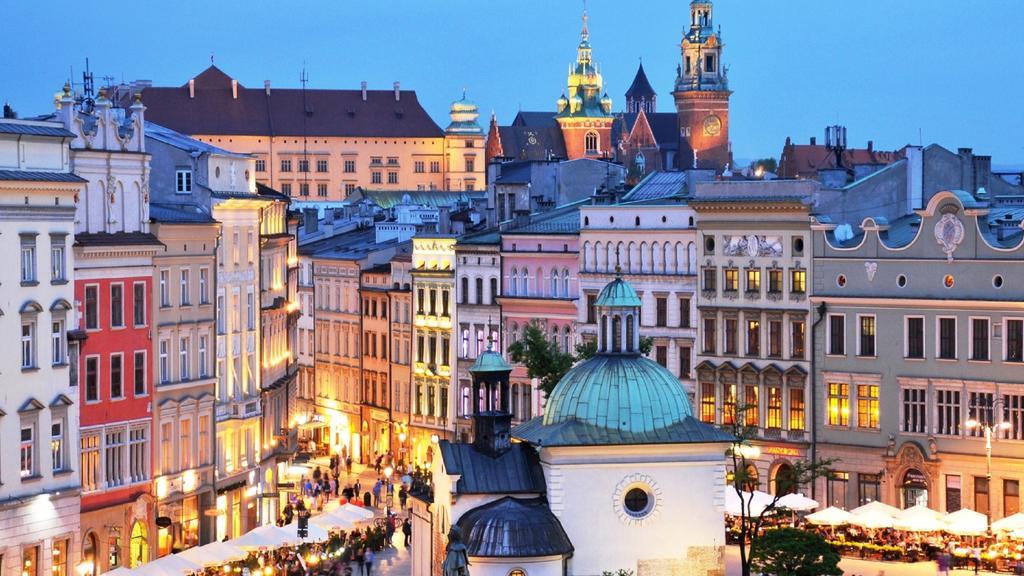 Apartment Slawkowska Cracovia Exterior foto